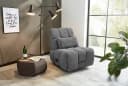 Jockenhöfer Gruppe Relaxsessel Doncaster Grau Cord Bild 2