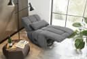 Jockenhöfer Gruppe Relaxsessel Doncaster Grau Cord Bild 3