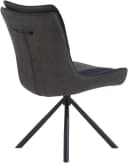 Jockenhöfer Gruppe Drehstuhl Maurice Set 2 St. Schwarz Echtleder Bild 5