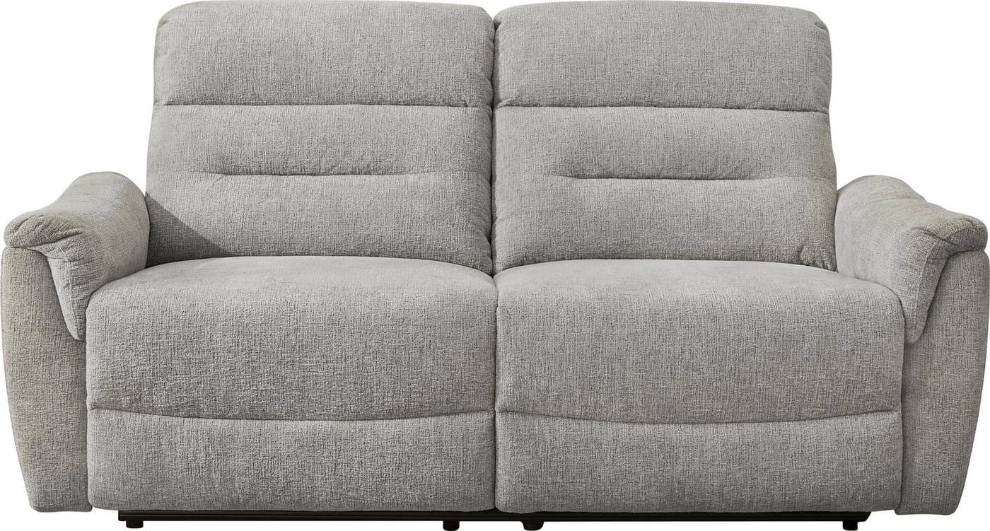Jockenhöfer 2,5-Sitzer Sofa Utah Grau Relaxfunktion