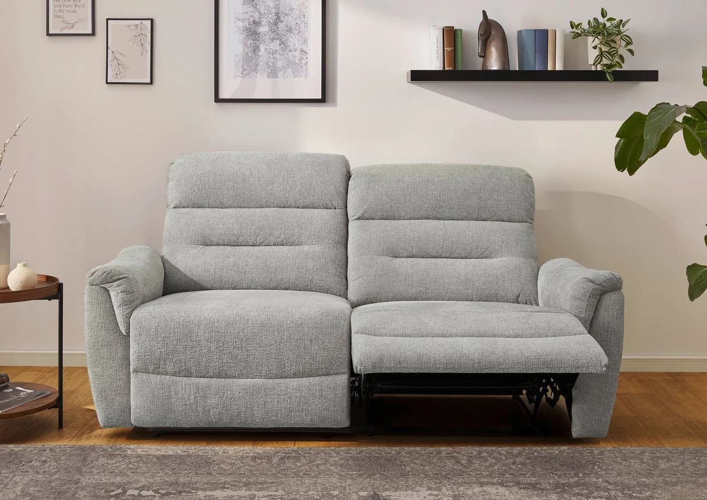 Jockenhöfer 2,5-Sitzer Sofa Utah Grau Relaxfunktion - Bild 2