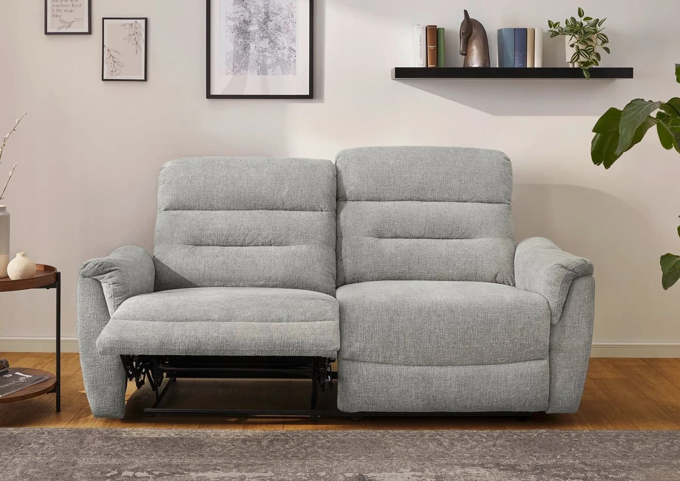 Jockenhöfer 2,5-Sitzer Sofa Utah Grau Relaxfunktion - Bild 5