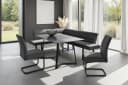 Eckbankgruppe OTTO HOME Set 4-tlg. Taschenfederkern Anthrazit Bild 1