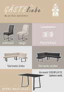 Eckbankgruppe OTTO HOME Set 4-tlg. Taschenfederkern Anthrazit Bild 5