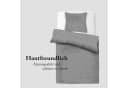 Bestlivings Bettbezug Micro-Melange Grau Mikrofaser 135x200cm + 80x80cm Bild 1