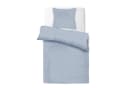 Bestlivings Bettbezug Micro-Melange Blau 135x200cm + 80x80cm Mikrofaser Bild 2
