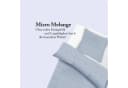 Bestlivings Bettbezug Micro-Melange Blau 135x200cm + 80x80cm Mikrofaser Bild 4
