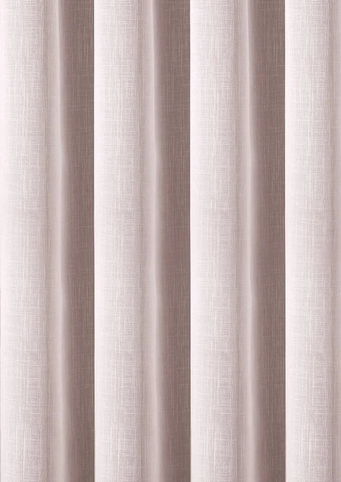 Verdi Vorhang Schal Svea Taupe Halbtransparent Polyester