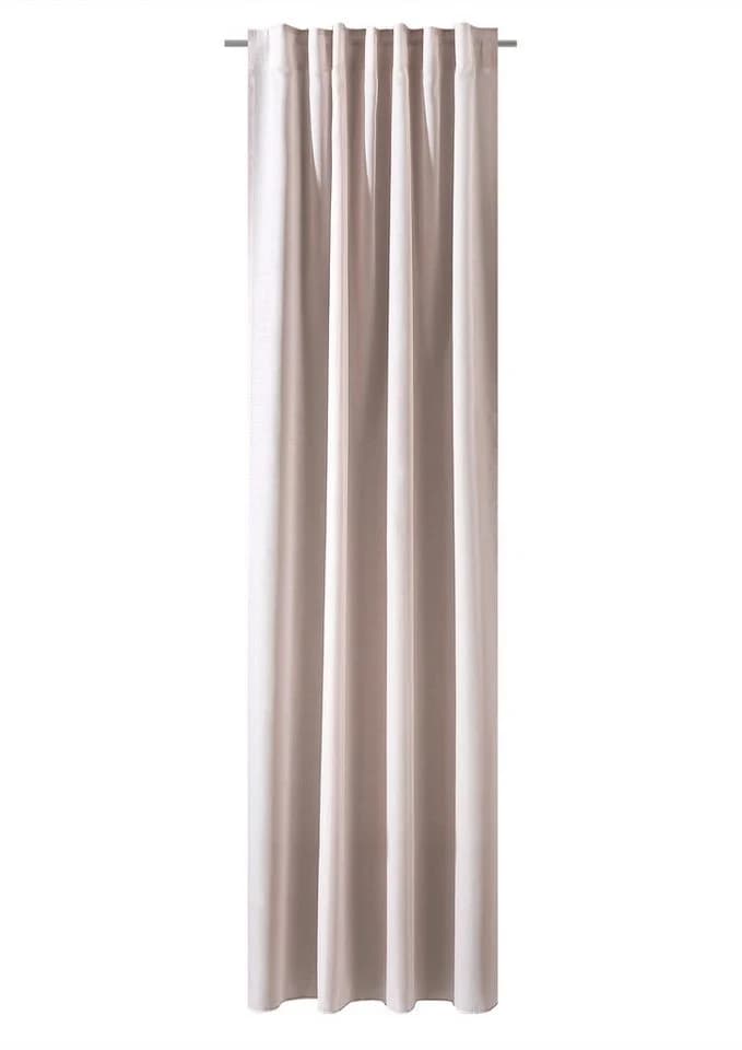 Verdi Vorhang Schal Svea Taupe Halbtransparent Polyester - Bild 2