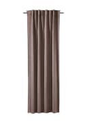 Verdi Verdunkelungsvorhang Frauke Dim-Out Braun 135 x 245 cm Bild 2