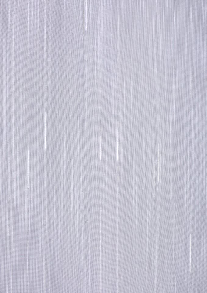 Verdi Gardine Fertigstore Helena Halbtransparent Weiß Schlaufenband - Bild 3