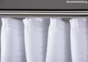 Verdi Gardine Fertigstore Helena Halbtransparent Weiß Schlaufenband Bild 4