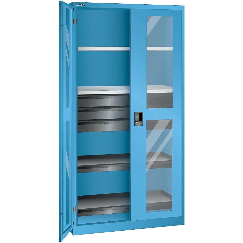 Lista Flügeltürschrank 1000x580x1950mm KEY Lock R5012