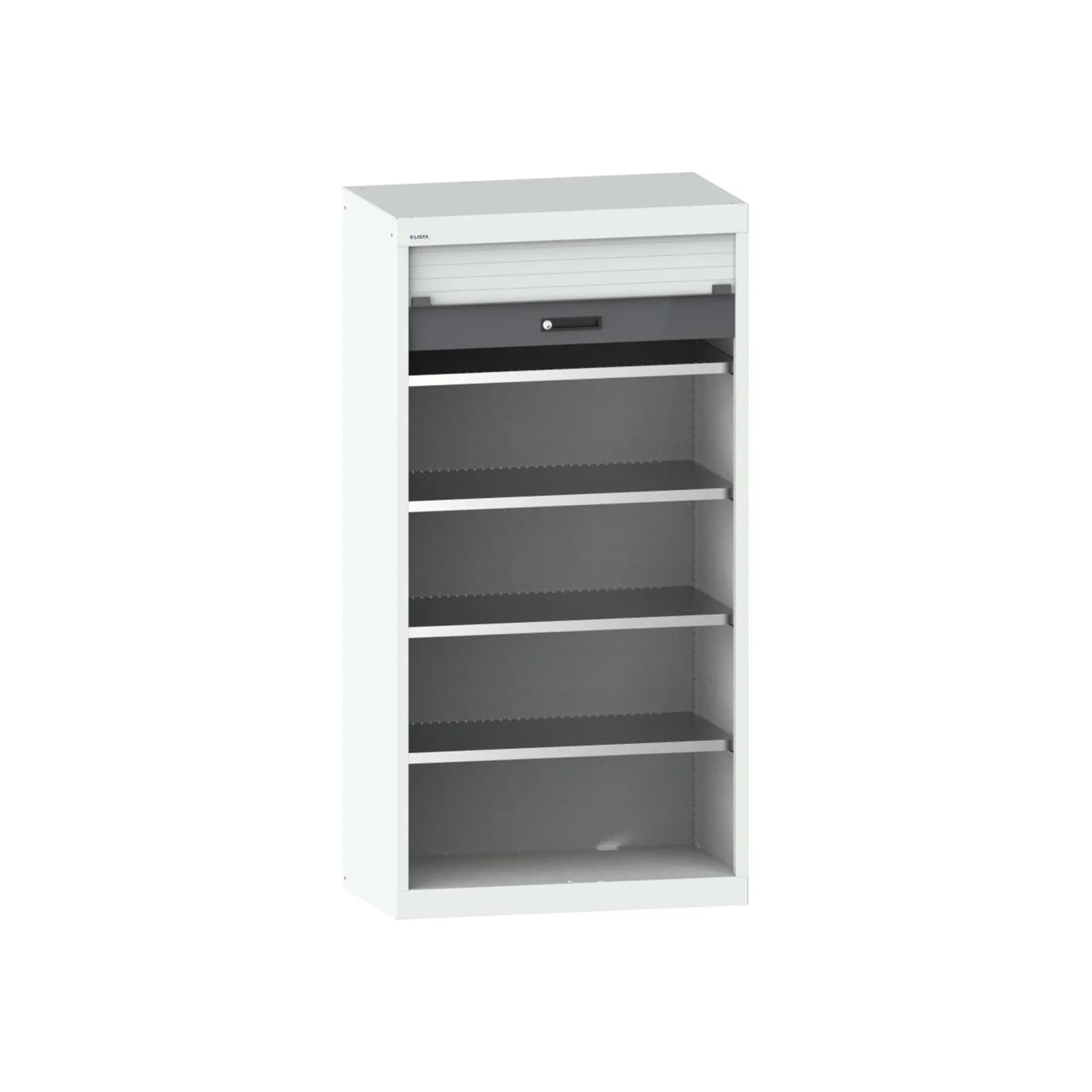 Lista Rollladenschrank KEY Lock Lichtgrau