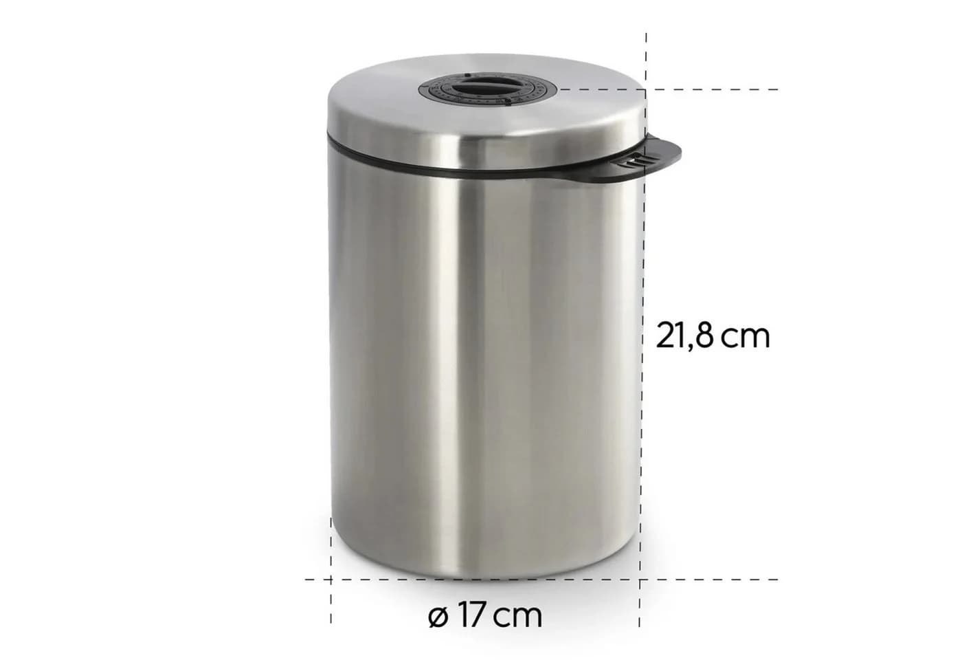 Xavax Kaffeedose Edelstahl 1kg Luftdicht Silber - Bild 5