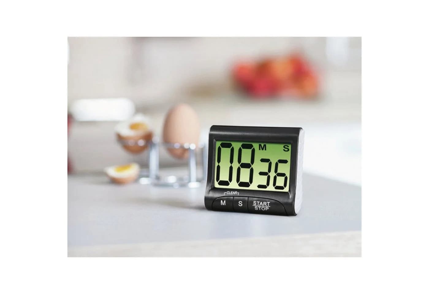 Xavax Digitaler Küchentimer Schwarz Timer & Stopp-Uhr 99:59 min - Bild 4