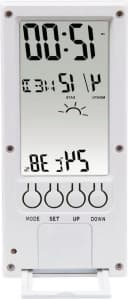 Hama Thermometer/Hygrometer TH-140 Transparent Wetterstation Bild 2