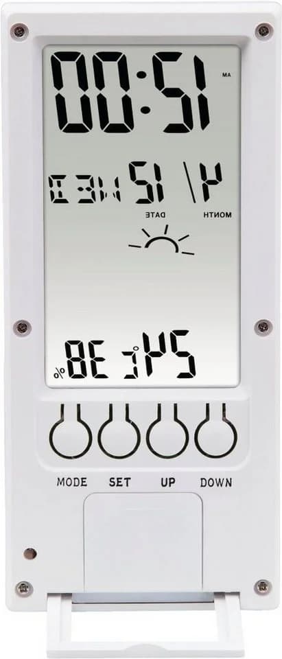 Hama Thermometer/Hygrometer TH-140 Transparent Wetterstation - Bild 2