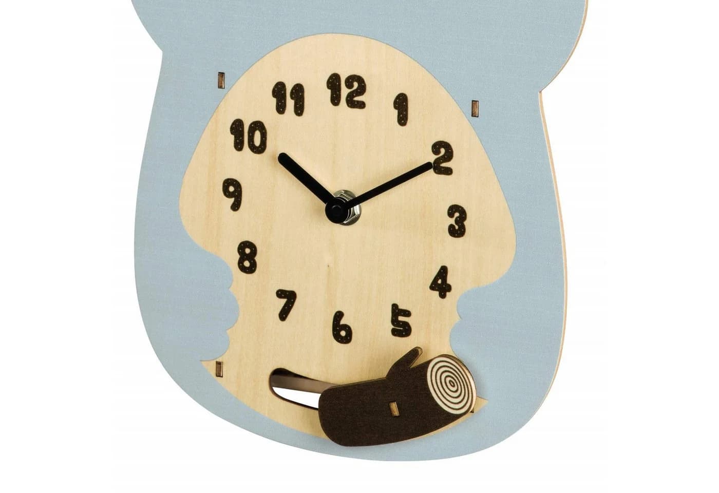 Hama Kinderwanduhr Koala Holz Analog mit Pendel - Bild 5