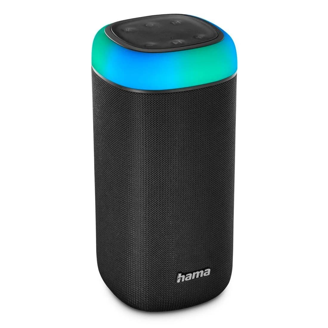 HAMA Bluetooth-Lautsprecher Schwarz 30W LED IPX4