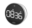 Xavax Küchentimer Rotation Digital Schwarz Silber Magnetisch Bild 2