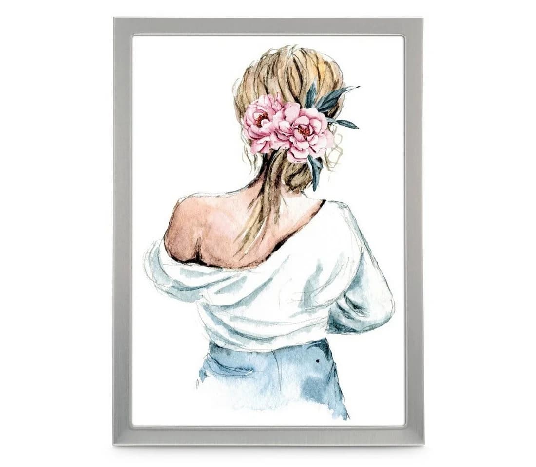 Hama Bilderrahmen 15x20 cm Silber Aluminium Porträt - Bild 2