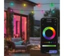 HAMA LED-Lichterkette Outdoor mit App 12 Glühbirnen bunt Bild 3