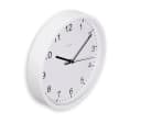Hama Wanduhr Elba Weiß 25 cm Geräuscharm Quarzuhr Bild 2