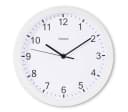 Hama Wanduhr Elba Weiß 25 cm Geräuscharm Quarzuhr Bild 4