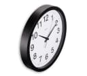 HAMA Wanduhr Aruba 40cm Schwarz Bild 1