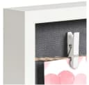 Hama Bilderrahmen Muro Weiß mit Klammern MDF Bild 3