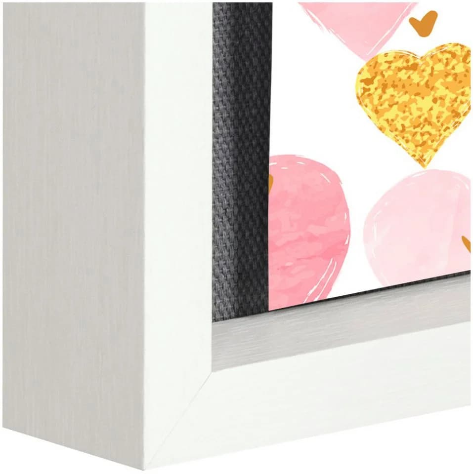 Hama Bilderrahmen Muro Weiß mit Klammern MDF - Bild 4