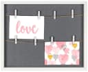 Hama Bilderrahmen Muro Weiß MDF mit Klammern Bild 1