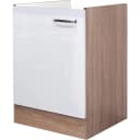 Flex-Well Spülenunterschrank Valero 50 cm Hochglanz Weiß Bild 1