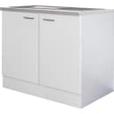 Flex-Well Spülenschrank Wito Weiß mit Arbeitsplatte Bild 1