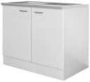 Flex-Well Spülenschrank Wito Weiß mit Arbeitsplatte Bild 5