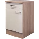 Flex-Well Unterschrank Nepal 50cm Braun Weiß Bild 1