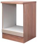 Flex-Well Herd-Umbauschrank Nepal 60 cm Eiche Weiß Silber Bild 2
