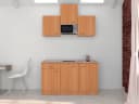 Flex-Well Küchenzeile 150 cm Nano mit Unterschrank und Spüle Bild 2