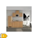 Flex-Well Küchenzeile 210 cm Nano Modern Weiß Bild 1