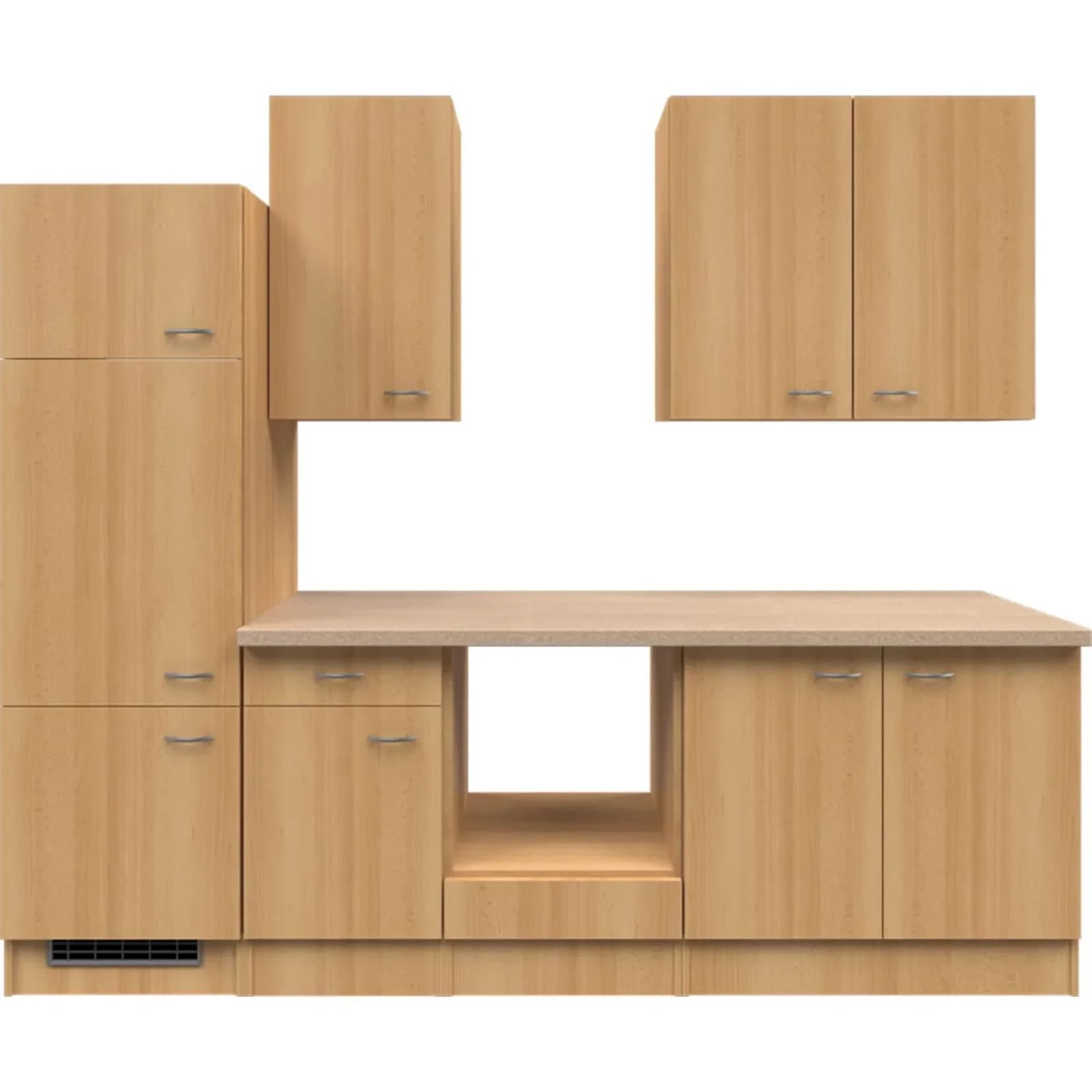 Flex-Well Küchenzeile ohne E-Geräte 270 cm
