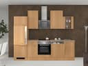 Flex-Well Küchenzeile 280 cm Nano Modern Weiß Bild 2