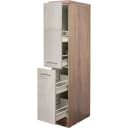 Flex-Well Apothekerschrank Nepal Braun Kaschmir Glanz Bild 1