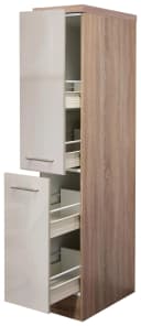 Flex-Well Apothekerschrank Nepal Braun Kaschmir Glanz Bild 2