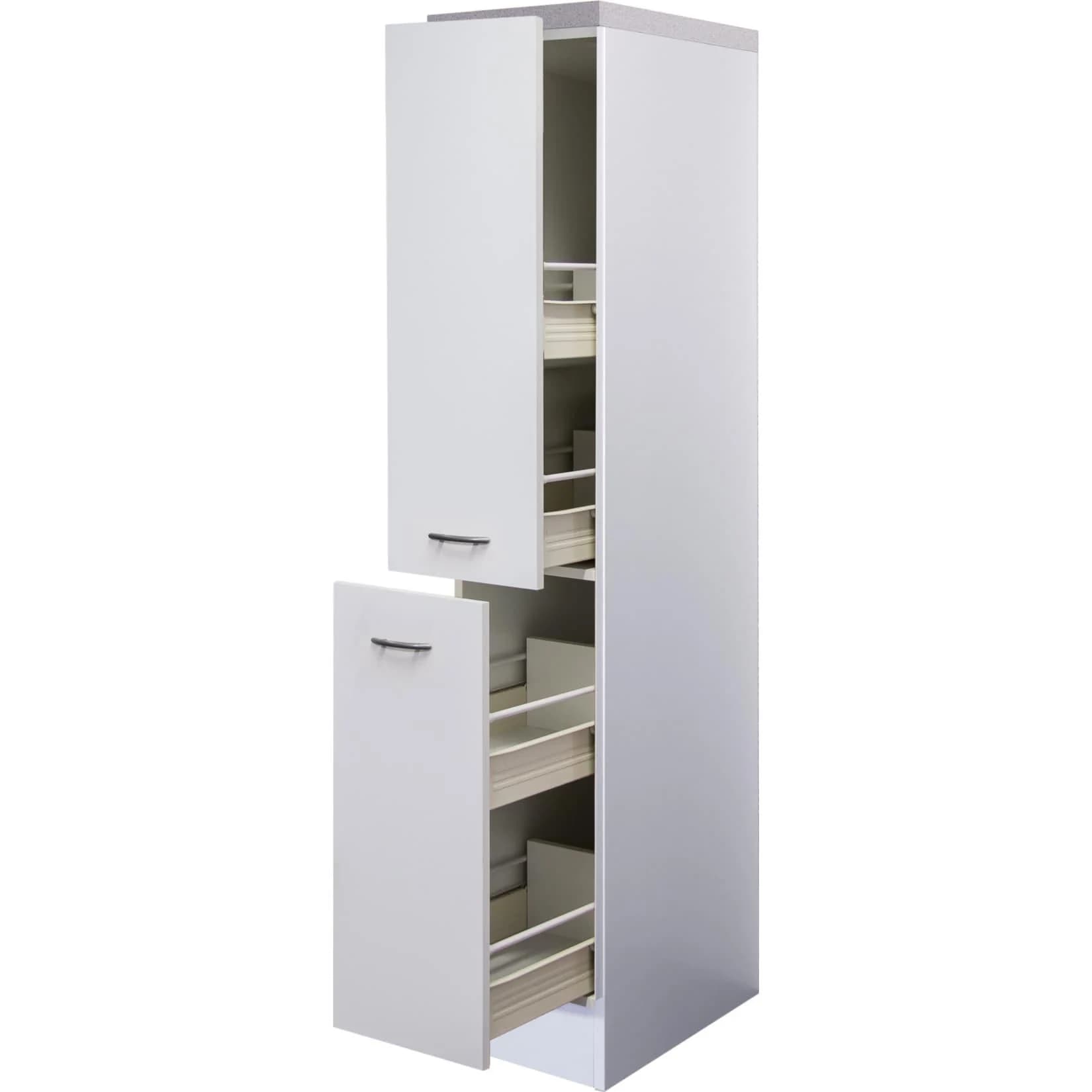 Flex-Well Apothekerschrank Wito Weiß Modern