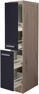Flex-Well Apothekerschrank Antigua Anthrazit Eiche Holzwerkstoff Bild 3