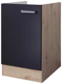 Flex-Well Spülenunterschrank Seria Anthrazit Eiche 50 cm Bild 2