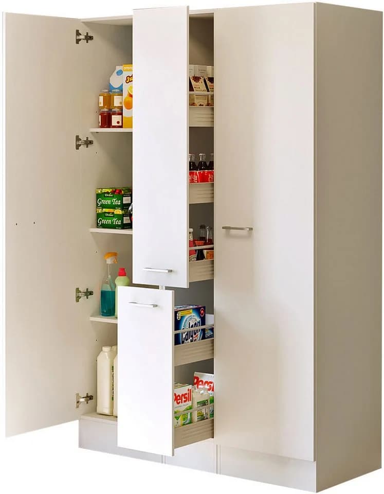 Flex-Well Mehrzweckschrank-Set LUCCA 3-teilig Weiß - Bild 3
