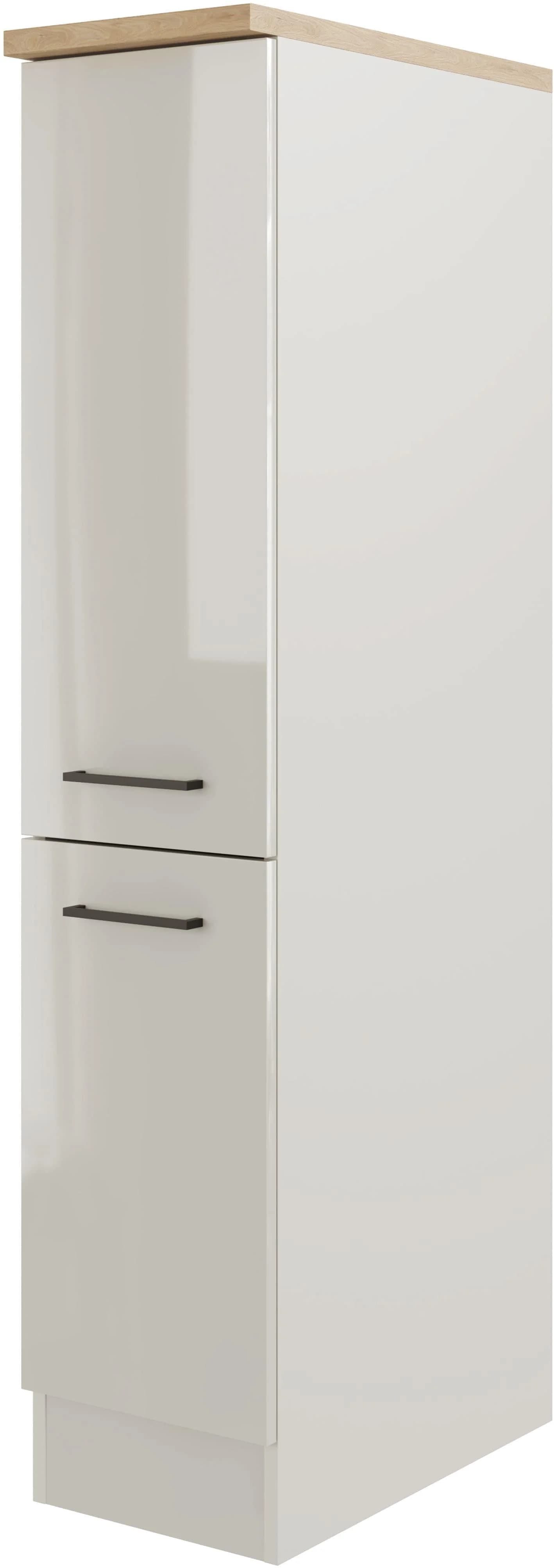 FLEX-WELL Apothekerschrank Lund Grau Glänzend - Bild 2