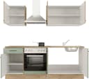 Flex-Well Küche Cara 210 cm Modern mit Glaskeramikkochfeld Bild 3